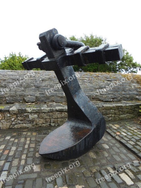 Anchor Statue Monument Landmark Free Photos