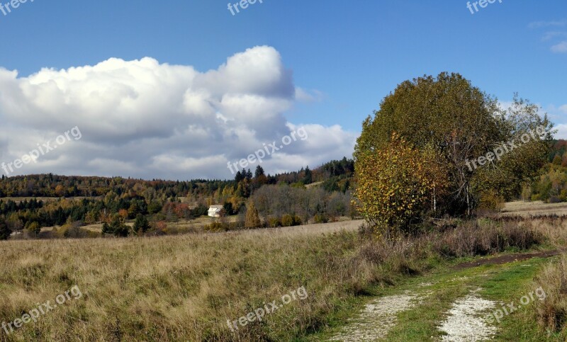 Slovakia Luka Nature Javorie Autumn