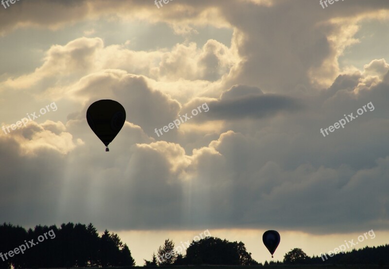 Balloon Hot Air Balloon Ballooning Cozy Slowly