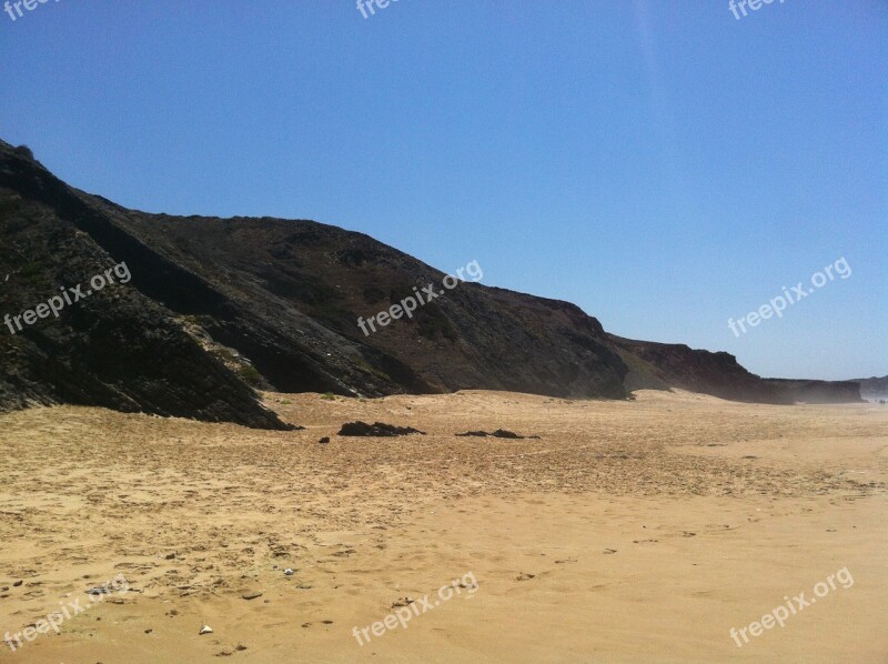 Portugal West Coast Slate Warp Atlantic Lake