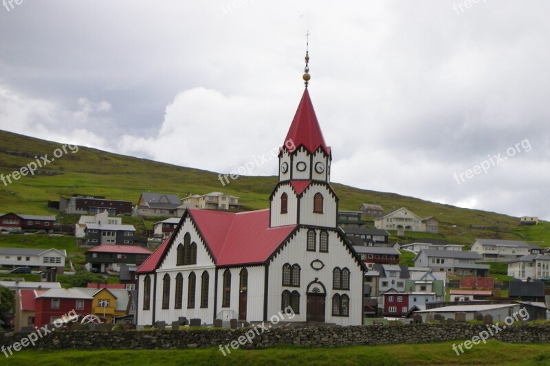 Church Faroe Architecture Free Photos