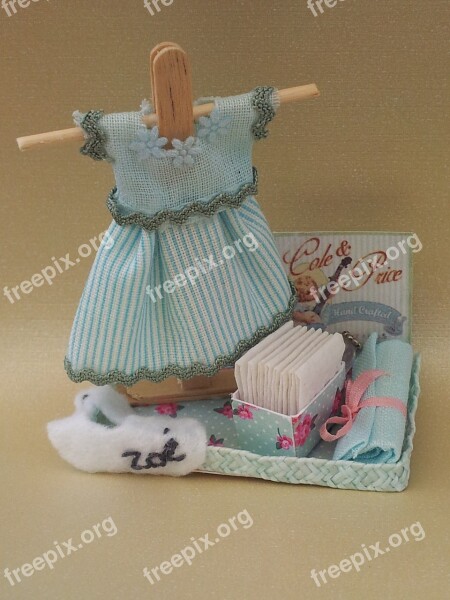 Miniature Baby Zoe Birth Gift