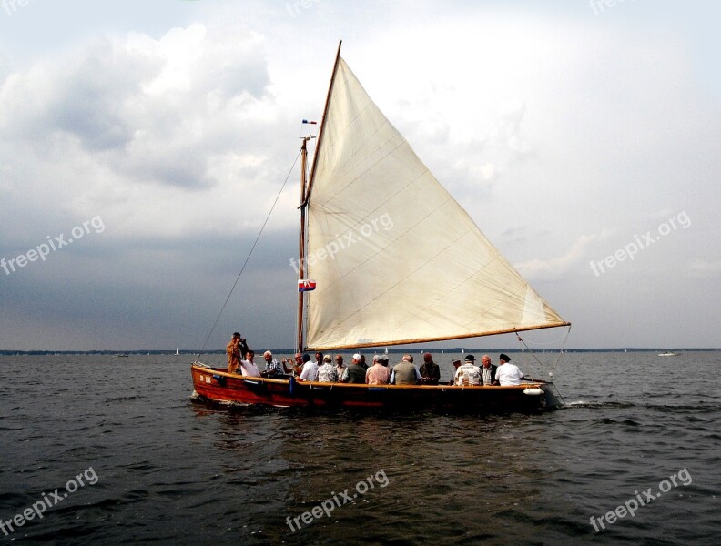 Sailing Boat Steinhuder Sea Boat Trip Singer Tour Cecilian