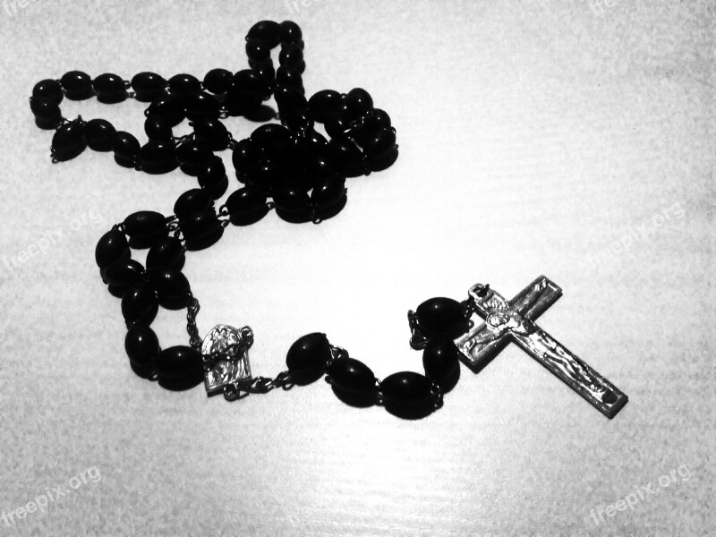 Religion Rosary Faith Prayer Free Photos