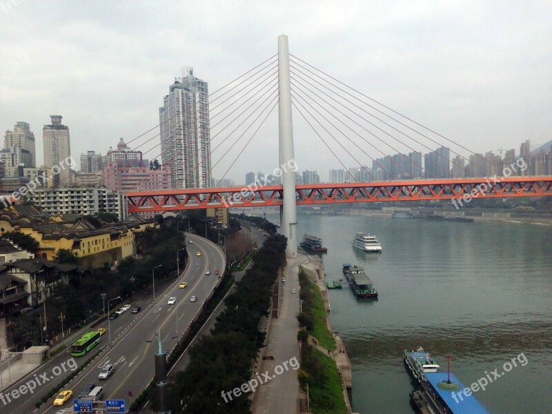 Chongqing City Yangtze Highway China