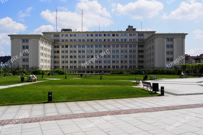 Architecture Building Square City Rzeszów