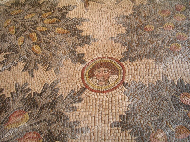 Mosaic Madaba Jordan Church Free Photos