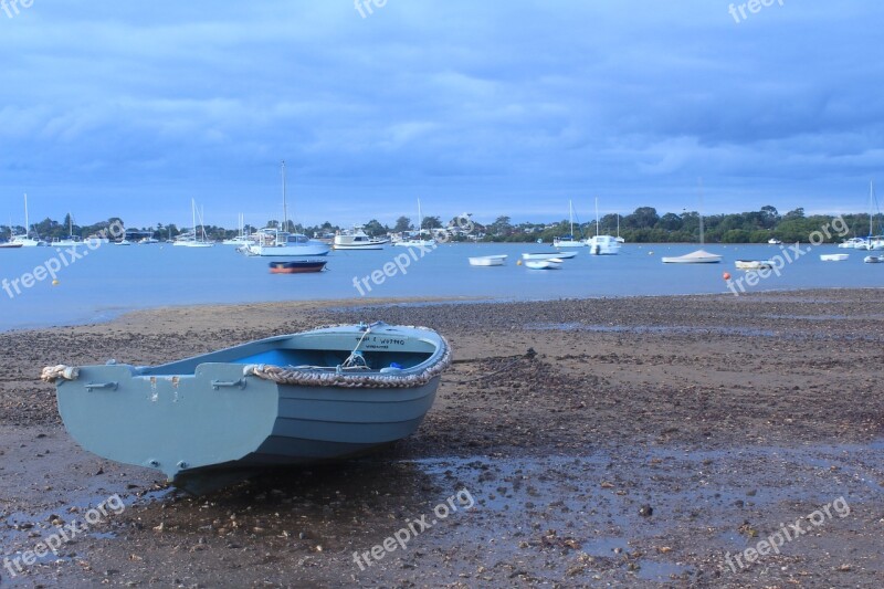 Boat Sailing Sea Ocean Tide