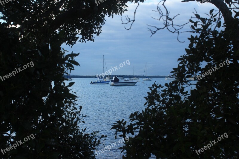 Boat Sunrise Water Outdoor Sea