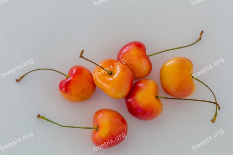 Cherries Fruit Fresh Healthy Organic