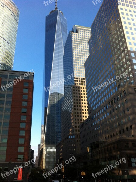 World Trade Center New York Manhattan Nyc Usa