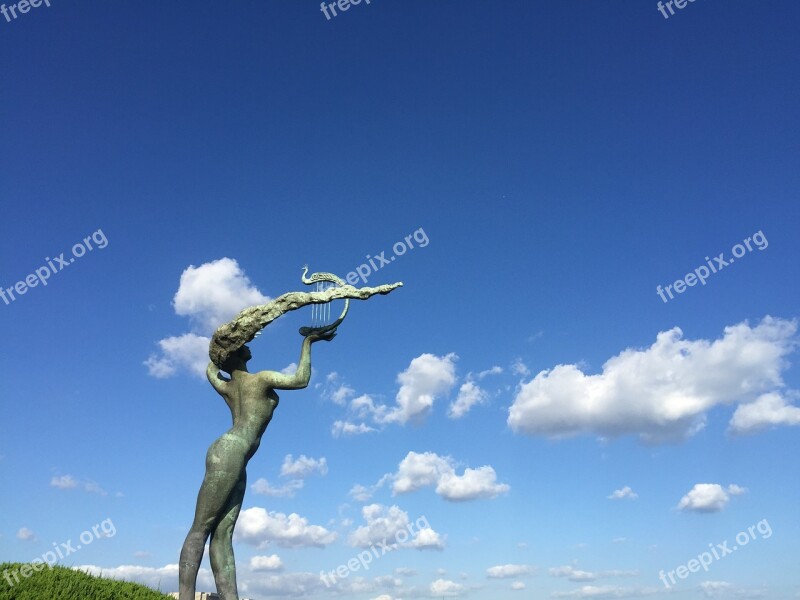 The Sea Blue Sky Beach Cloud The Scenery