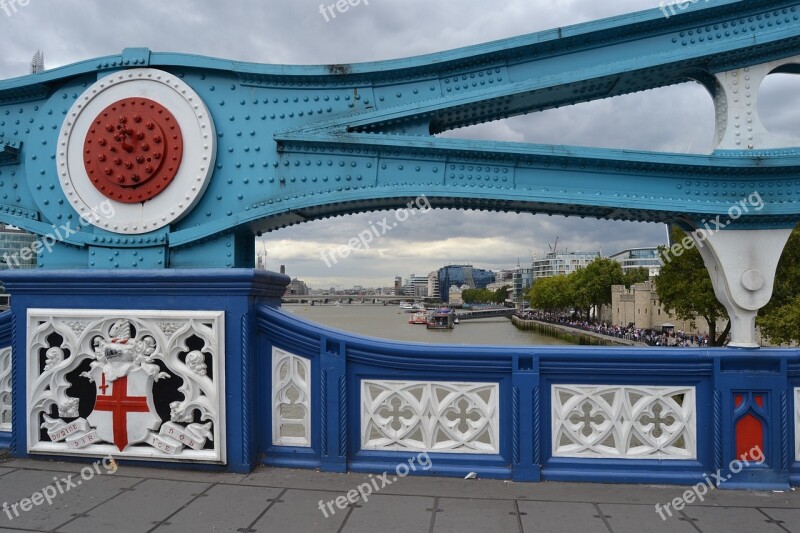 London England Tower Bridge United Kingdom Landmark