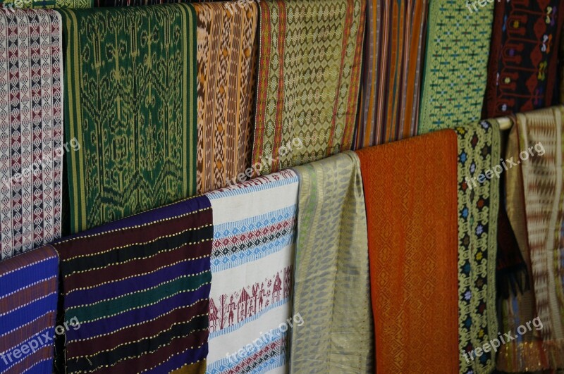 Textile Blankets Colorful Shop Free Photos