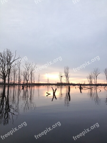 Lake Canoeing Water Nature Free Photos