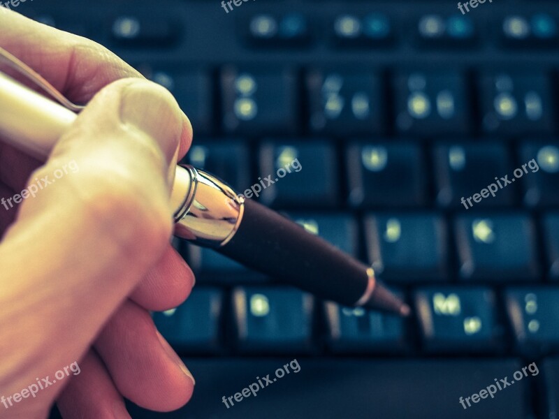 Keyboard Input Device Computer Keyboard Macro Letters