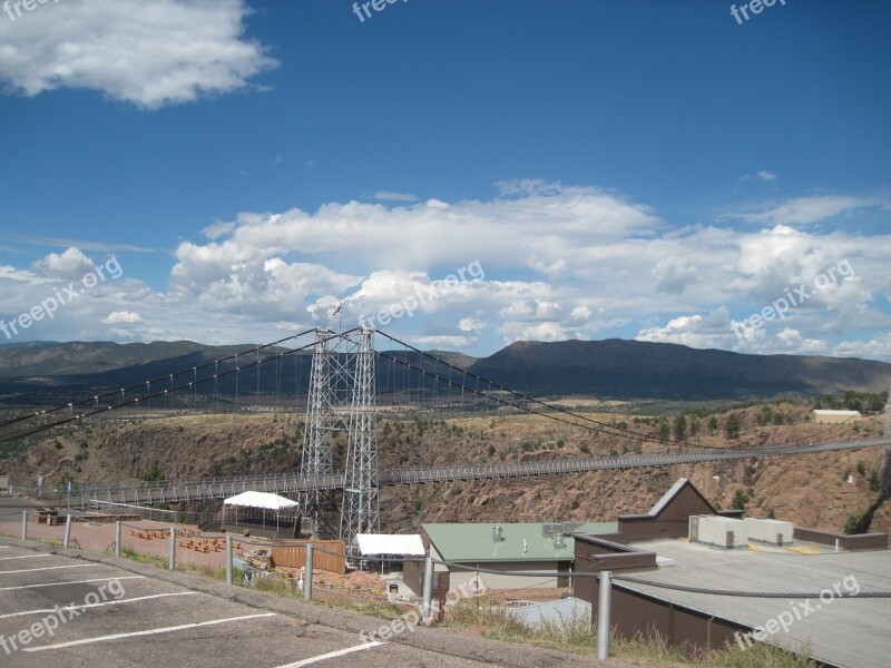 Royal Gorge Bridge Park Colorado Canon City Attraction Canyon Landscape