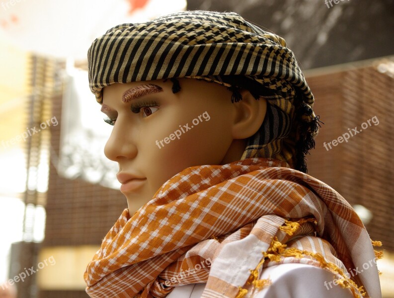 Yemen Turban Man Scarf Manekin