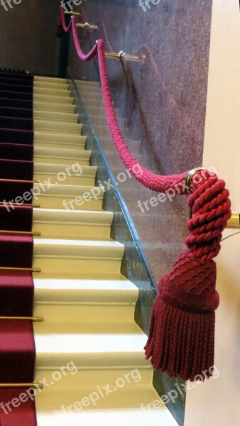 Semper Opera Emergence Red Carpet Stairs Interior