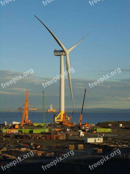 Wind Turbine Turbine Wind Energy Electricity