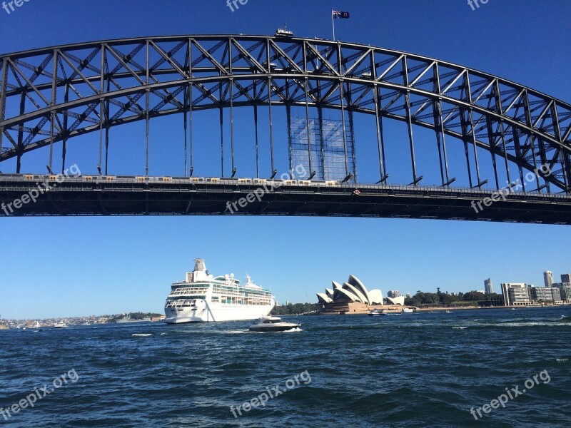 Sydney Harbour Bridge Sydney Bridge Opera Ho Harbour