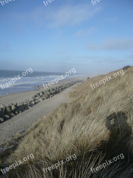 Sylt Dunes Beach Sea Sand