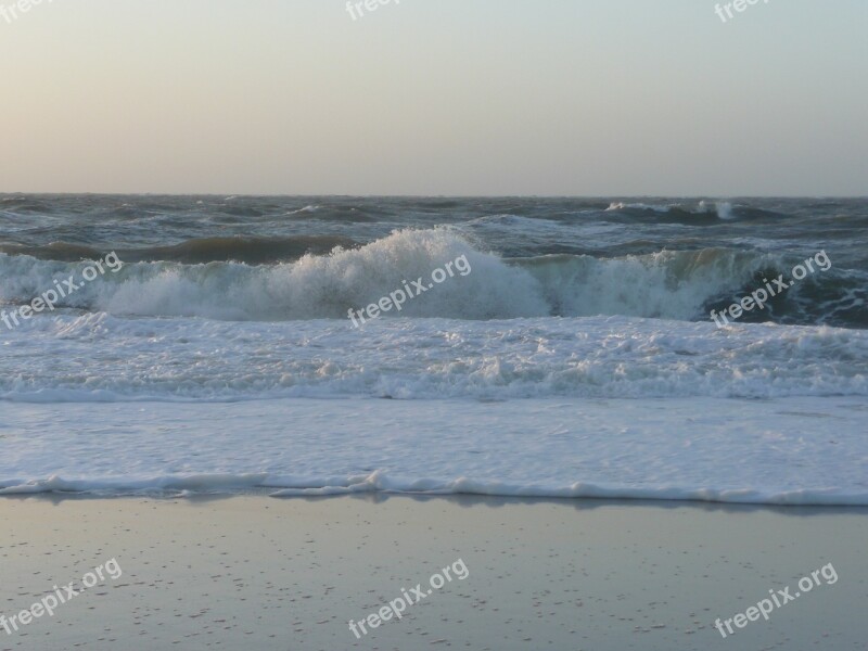 Beach Sylt Sea North Sea Landscape