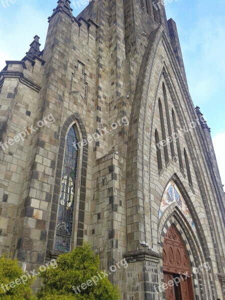 Church Cinnamon Rio Grande Do Sul Brazil Cathedral