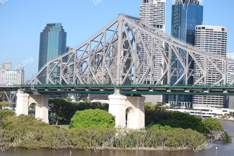 Brisbane Bridge Engineering Free Photos