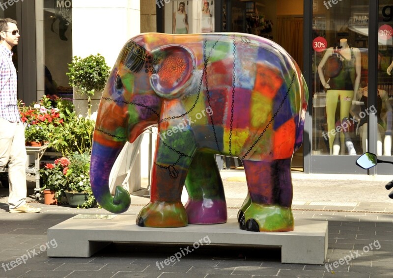 Elephant Art Modern The Statue Of City ​​center