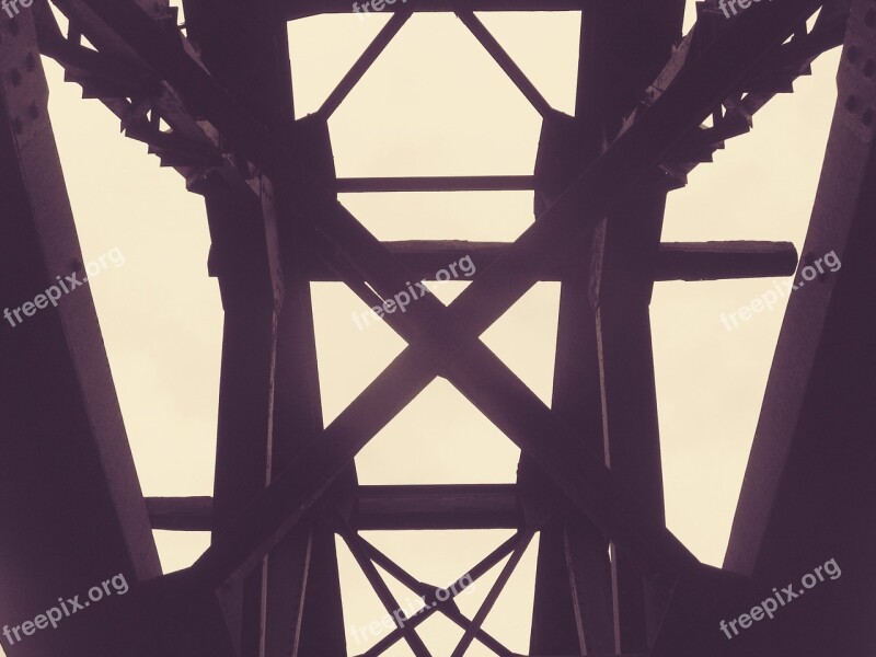 Structure Mechanism Sepia Metal Bridge