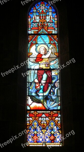 Stained Glass Window Church Free Photos