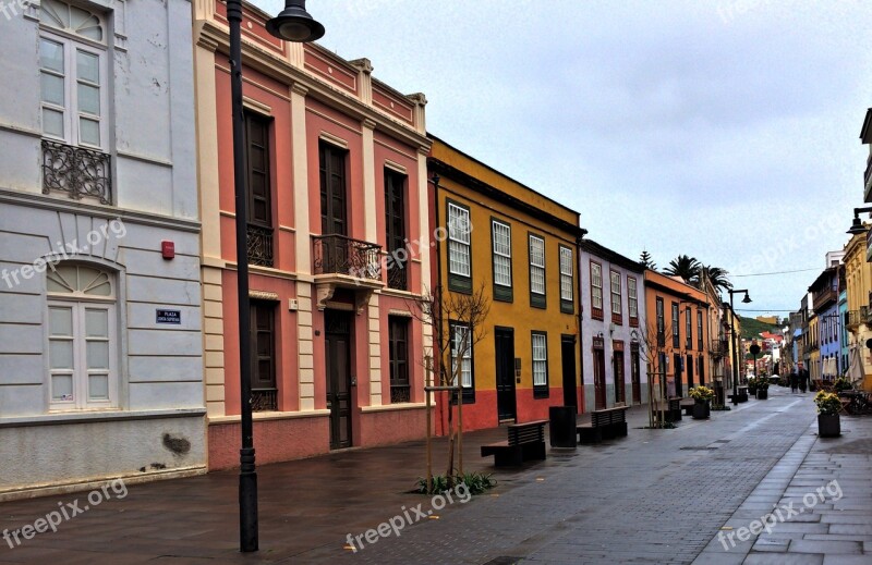 Street San Cristobal Tenerife Island Spanish