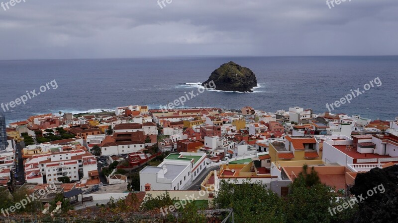 Garachico Tenerife Island Beach Tourism