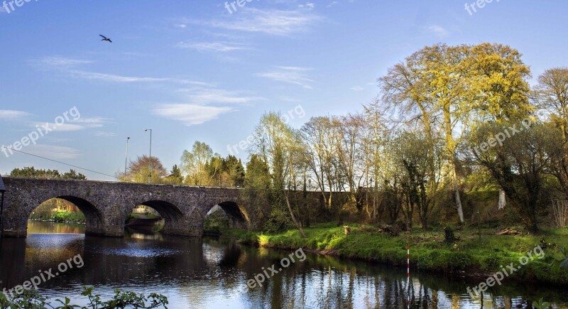 Shaws Bridge Landscape Water Arches