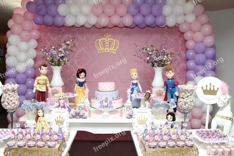 Day Princess Birthday Party Children