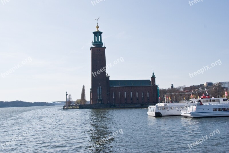 Stockholm Town Hall Nobel Prize Prize-giving Ceremony Sweden