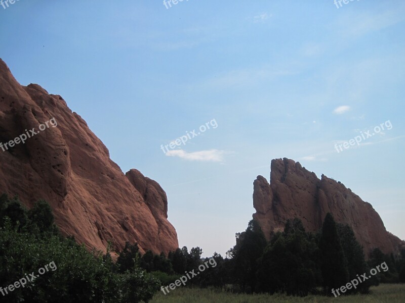 Garden Of The Gods Colorado Springs Garden Rock Nature