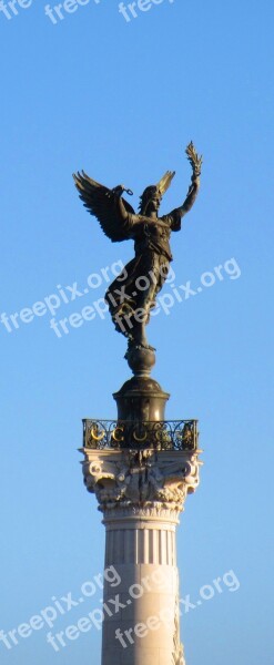 Quincunxes Statue Monument Bordeaux Column