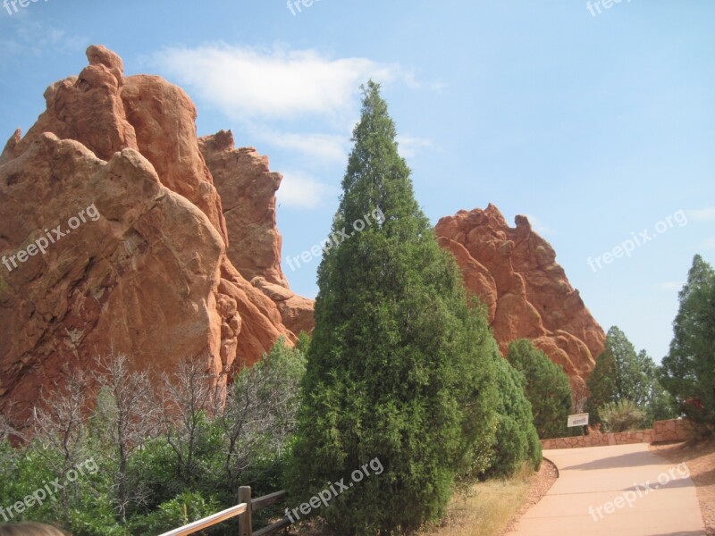 Garden Of The Gods Colorado Springs Garden Rock Nature