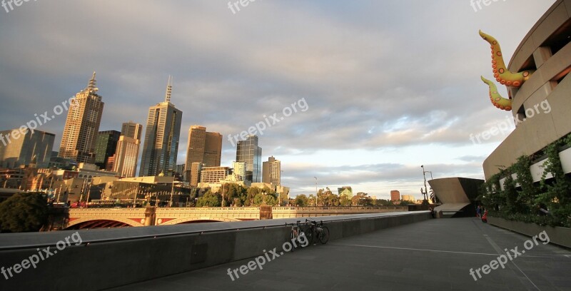 Melbourne Australia Urban City Architecture