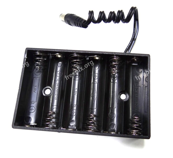 Battery Holder Aa Battery Electronic Alkaline Charger