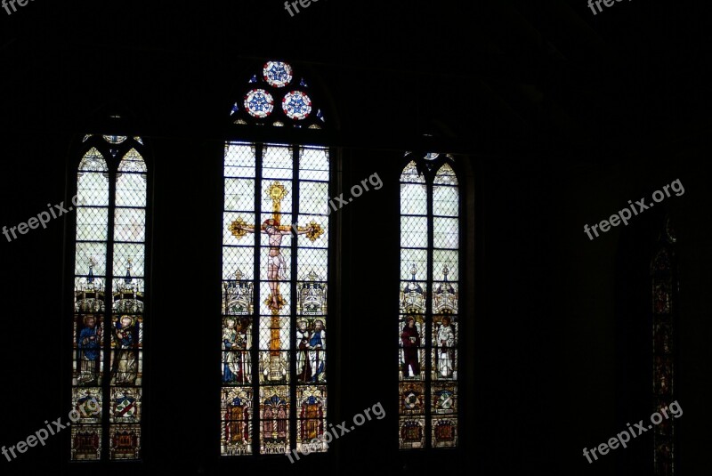 Church Window Stained Glass Holy Church Window