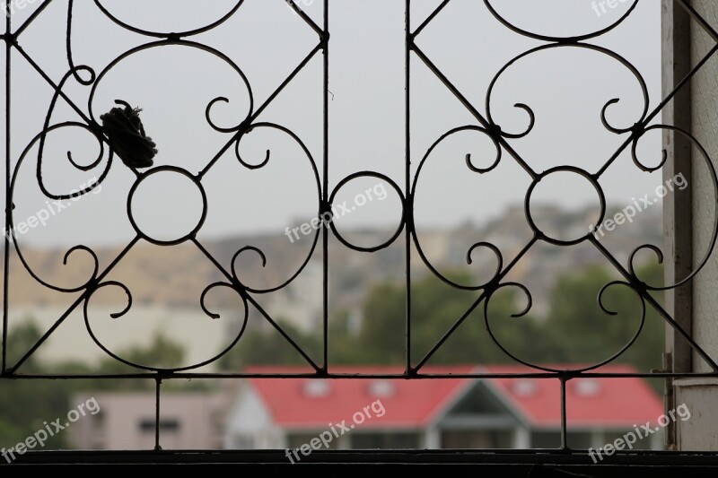 Grill Ornate Window Lattice View