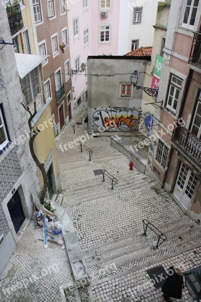 Portugal Lisbon City Center Landscape