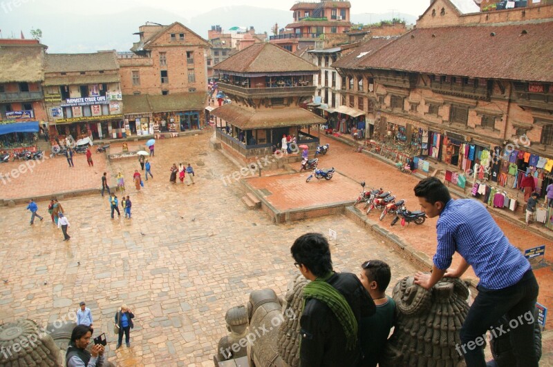 Nepal Historic Center Places Of Interest Marketplace Local