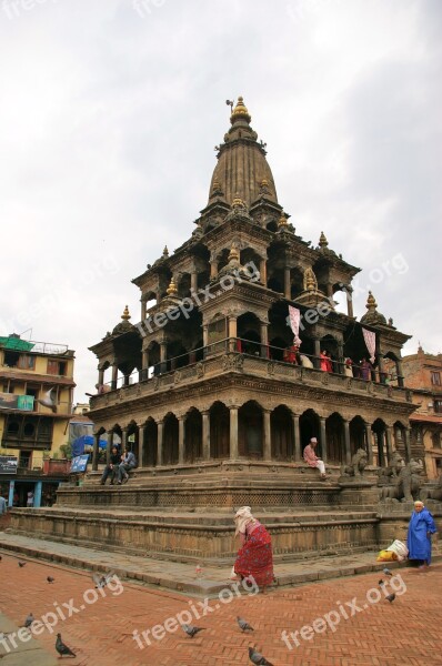 Nepal Kathmandu Historic Center Temple Monument