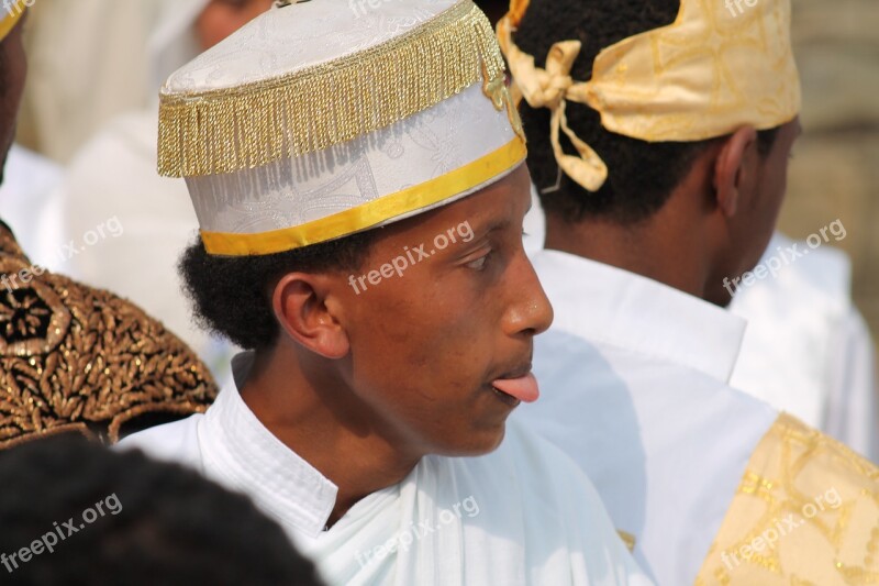 Young Priest Orthodox Ethiopia Timkat