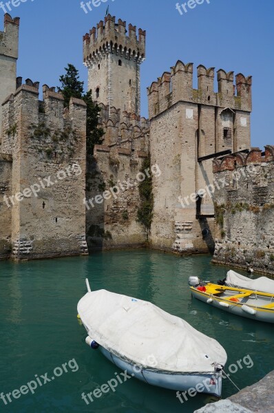 Lake Garda Italy View Boat