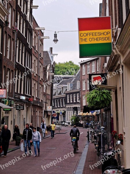 Coffee Cafe Coffee Shop Amsterdam Holland